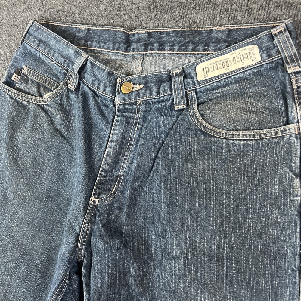 Carhartt FR FLAME RESISTANT 280-83 Men's 34X30 (fits 32x28) Denim Jeans Read